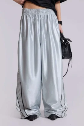 Metallic Vapor Joggers