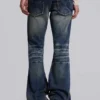 Mid Blue Drift Bootcut Jeans
