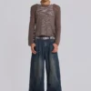 Mid Blue Slub Colossus Jeans
