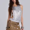 Mirielle PU Leather Mini Skirt