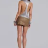 Mirielle PU Leather Mini Skirt