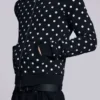 Mono Black Polkadot Hoodie