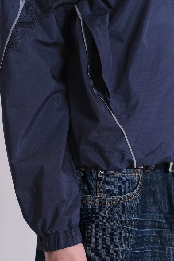 Navy Vapor Tracksuit Top