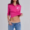 Nella Polo Shirt in Pink