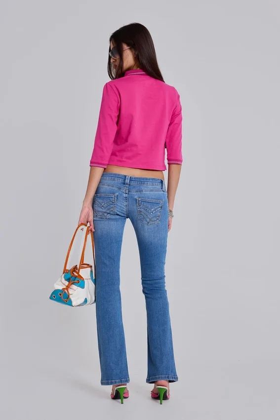 Nella Polo Shirt in Pink