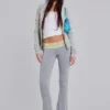 Cassia Lace Jersey Bootcut Trousers