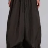 Nexis Nylon Balloon Parachute Pants in Khaki