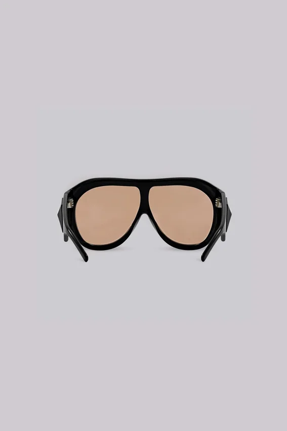 Noctra XL Stud Sunglasses in Amber