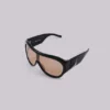 Noctra XL Stud Sunglasses in Amber