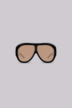 Noctra XL Stud Sunglasses in Amber