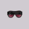 Noctra XL Stud Sunglasses in Damson