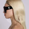 Noctra XL Stud Sunglasses in Damson