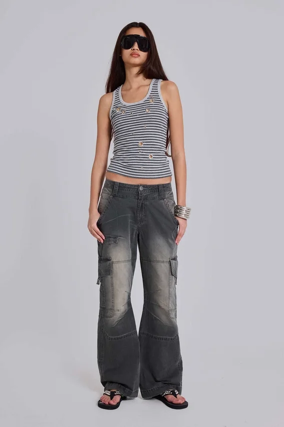 Off Duty Straight Leg Cargos