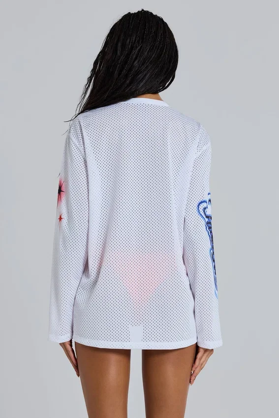 Off-Side Airbrush Airtex Oversized Tee