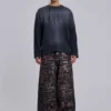 Opaque Navy LS Top