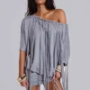 Ophidian Fringe Jersey Mini Dress