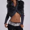 Osmium Studded Belt In Silver