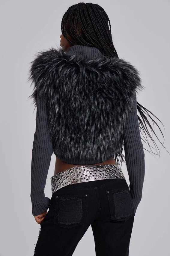 Osmium Studded Belt In Silver