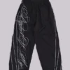 P.O.A. Black Vapor Tracksuit Bottoms