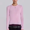 Pink Mist Long Sleeve Top