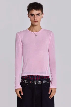 Pink Mist Long Sleeve Top