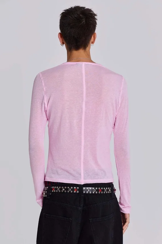 Pink Mist Long Sleeve Top