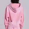 Pink Sporty Baggy Monster Hoodie