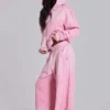 Pink Sporty Baggy Monster Joggers