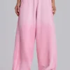 Pink Sporty Baggy Monster Joggers