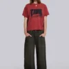 Quasi Red Cropped T-Shirt