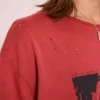 Quasi Red Cropped T-Shirt