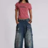 Rally Distressed Embellished Tee