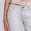 Ramona Burnout Vest Top in Pink