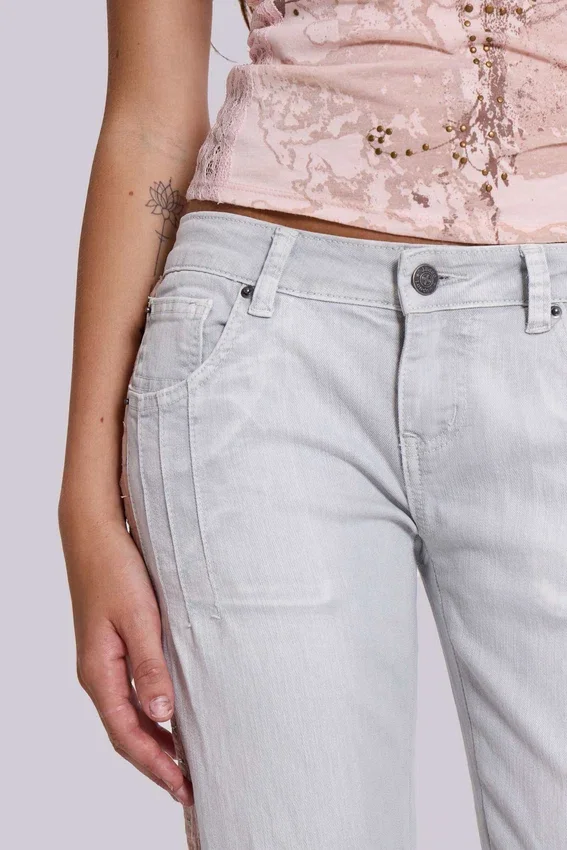 Ramona Burnout Vest Top in Pink