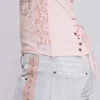 Ramona Burnout Vest Top in Pink