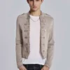 Rebel Military Jacket in Clay