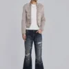 Rebel Military Jacket in Clay