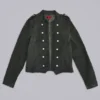 Rebel Military Jacket in Khaki