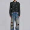 Rebel Military Jacket in Khaki