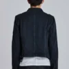 Rebel Military Jacket in Washed Black