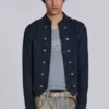 Rebel Military Jacket in Washed Black