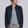 Rebel Military Jacket in Washed Black