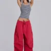 Red Parachute Cargo Pants