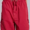 Red Parachute Cargo Pants