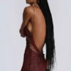 Rhyxa Lace Up Mini Dress