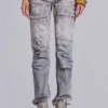 Rider Low Rise Straight Leg Jeans in Painter
