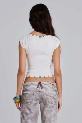 Rider Low Rise Straight Leg Jeans in Painter