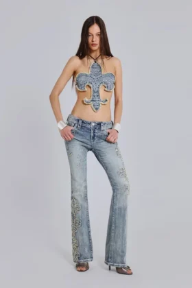 Rock Revival Embellished Madison Bootcut Jeans