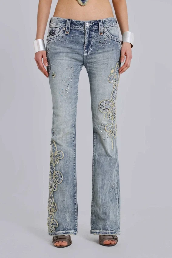 Rock Revival Embellished Madison Bootcut Jeans