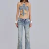 Rock Revival Studded Fleur de Lis Top